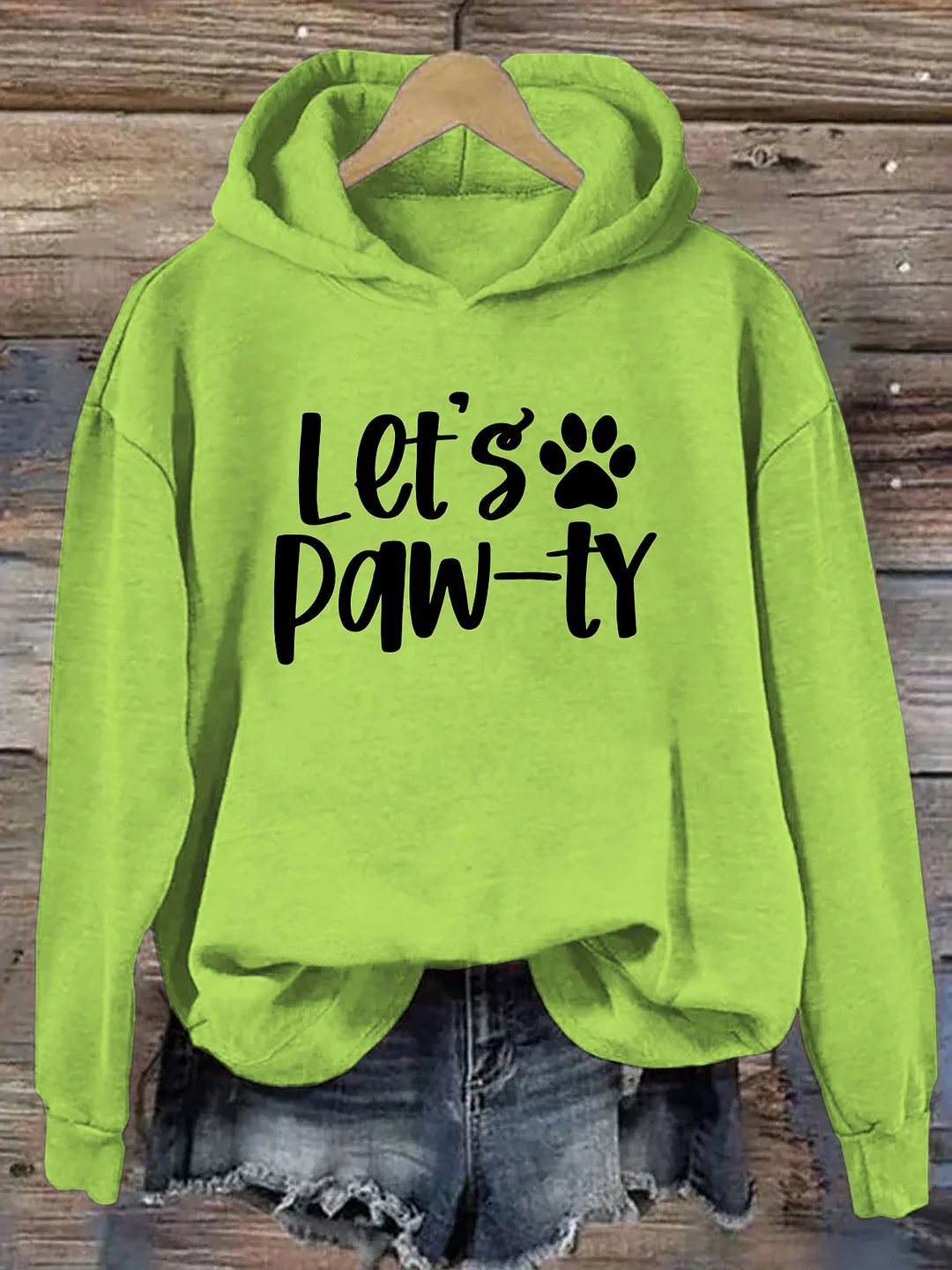 Let's Paw-ty Hoodie