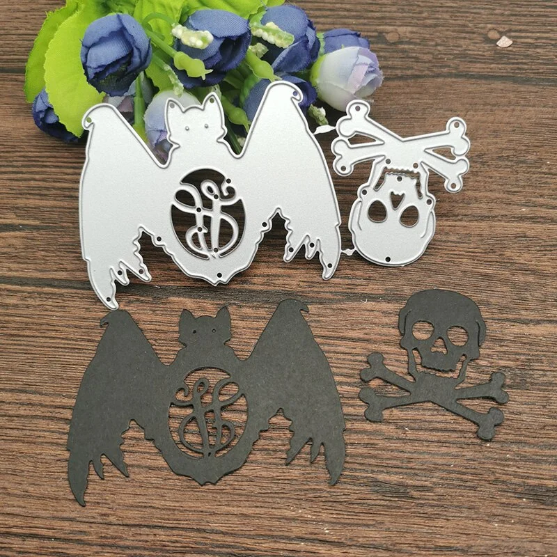 Happy Halloween set frame Metal Cutting Dies Stencils For DIY Scrapbooking Decorative Embossing Handcraft Die Cutting Template