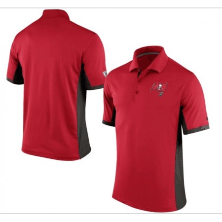 Men's  Tampa Bay Buccaneers  Red Evergreen Polo