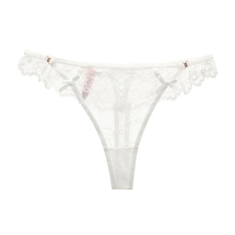 Athvotar Athvotar Triangle Hollow Lace Side Thong Lady Water Drill Hanging Cotton Crotch Trousers Tpants