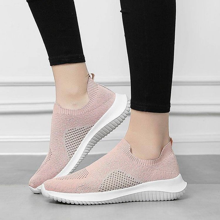 Summer Slip On Socks Shoes For Women Fashion Ladies Lightweight Breathable Designer Sneakers Zapatillas Mujer Casual Verano