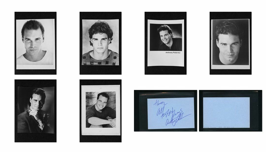 Anthony Palermo - Signed Autograph and Headshot Photo Poster painting set - Men Seeking Women