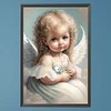 (40*60cm)Angel Girl - Round AB Drill Diamond Painting