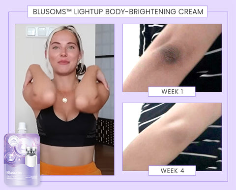 BlusomsTM LightUp Body-Brightening Cream