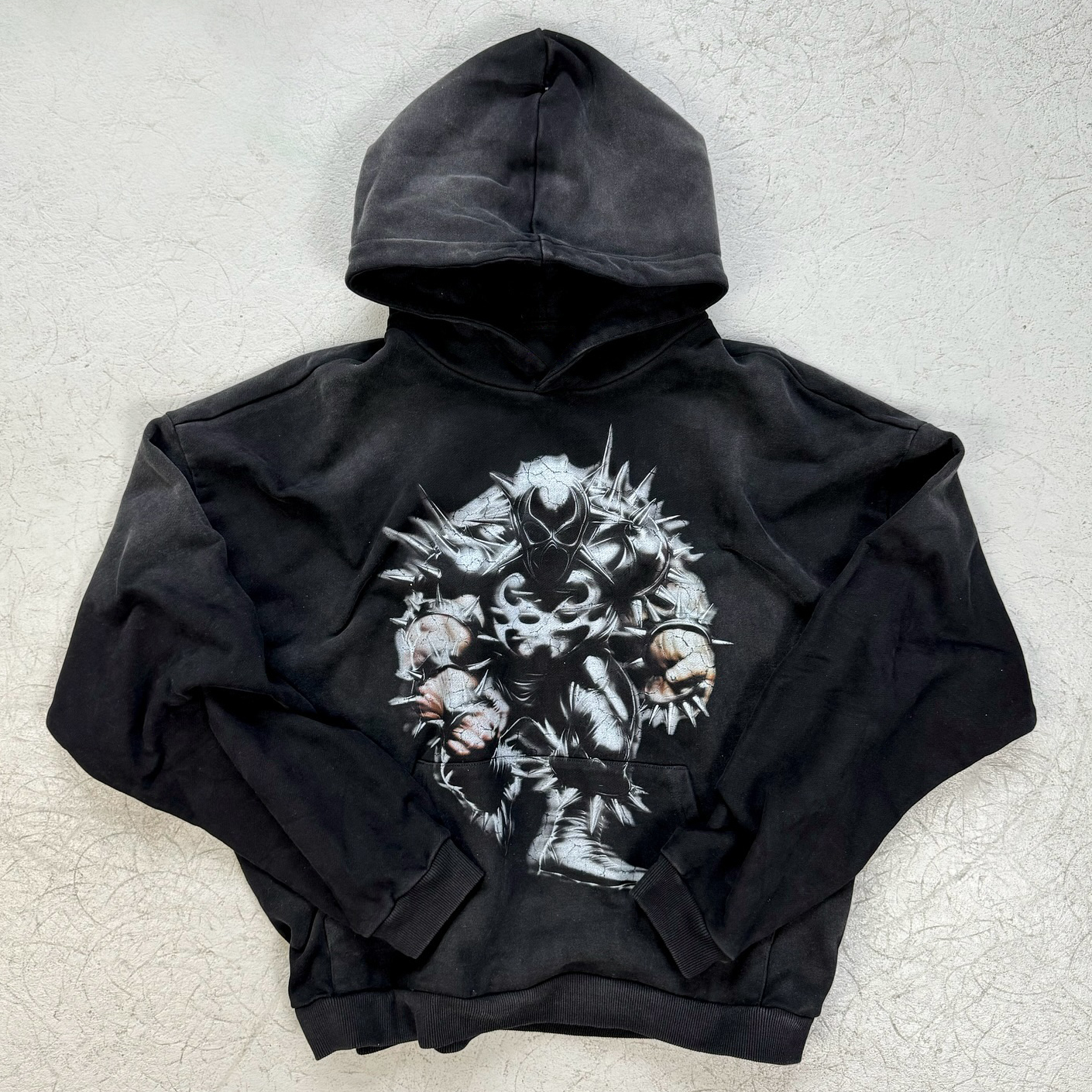 Jugg Print Long Sleeve Hoodies