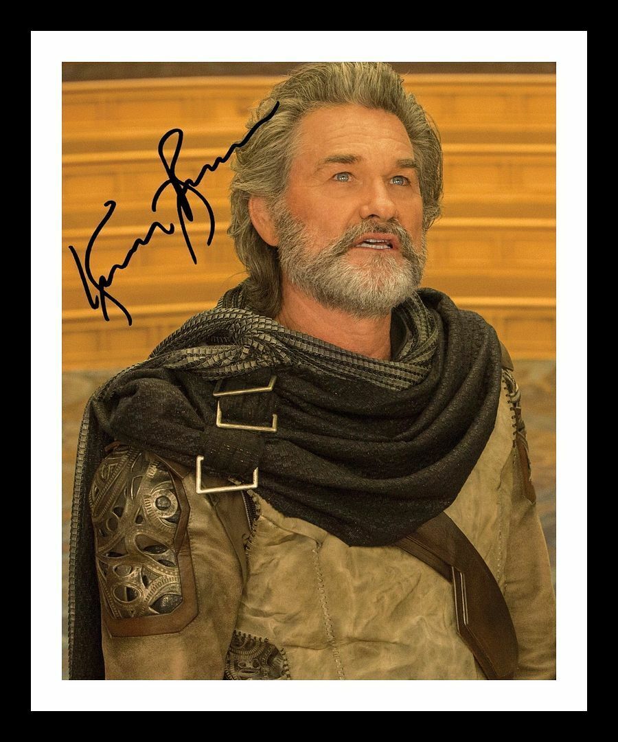 Kurt Russell Autograph Signed & Framed Photo Poster painting 2