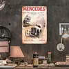 Mercedes - Panneaux en &eacute;tain m&eacute;tallique(20*30cm/30*40cm) - Garage