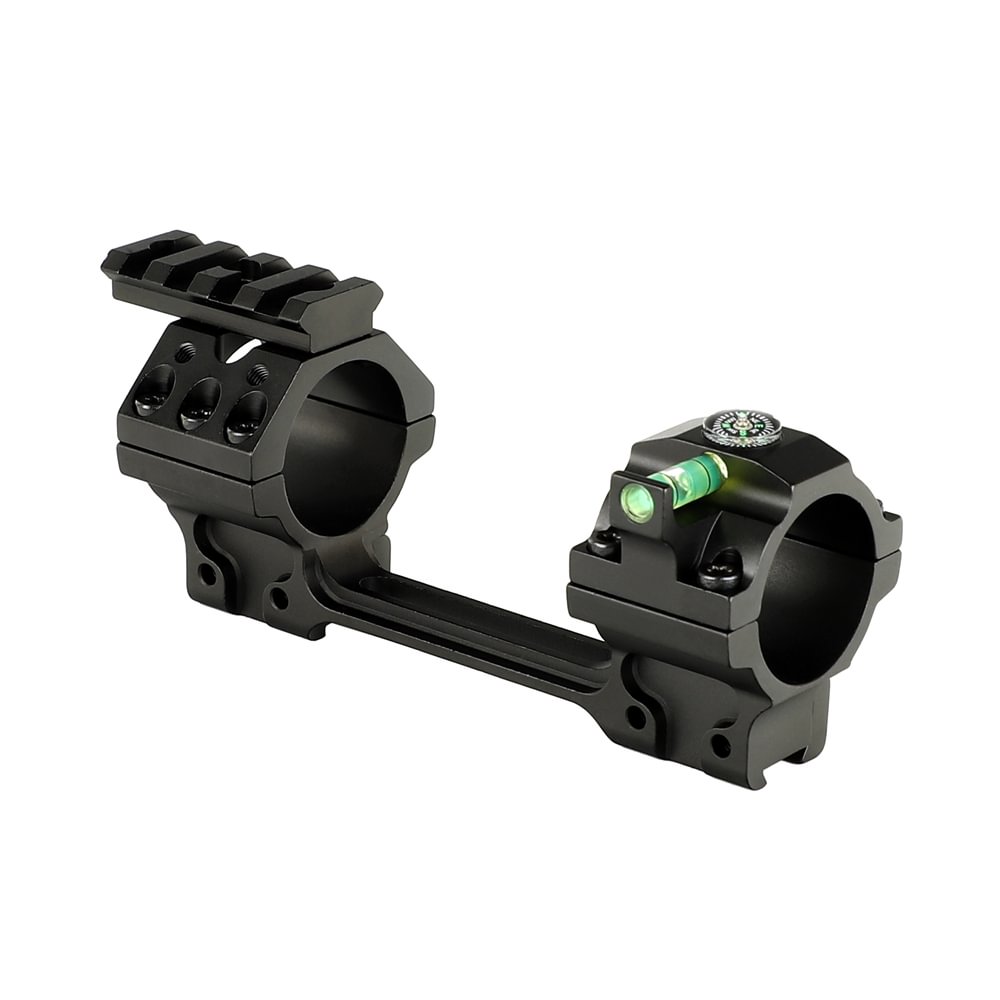 ohhunt® Bi-direction 11mm Dovetail 25.4mm 30mm Rifle Scope Rings Medium Profile with Two Bubble Level Compass