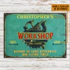 Carpenter Flying Tools Custom Classic Metal Signs