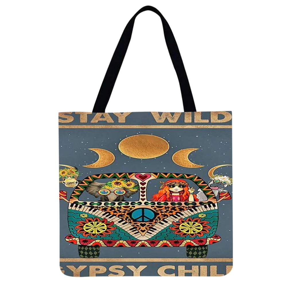 Linen Tote Bag -Vehicle