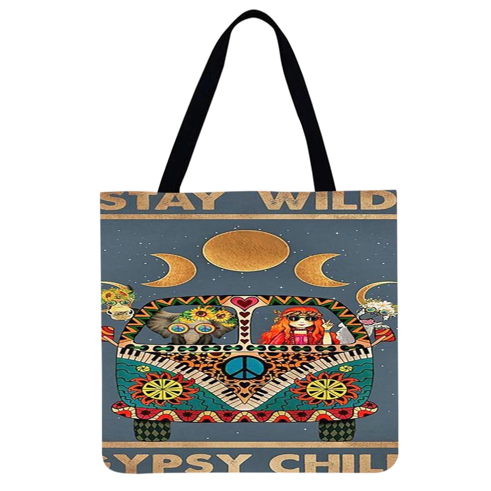Linen Tote Bag -Vehicle