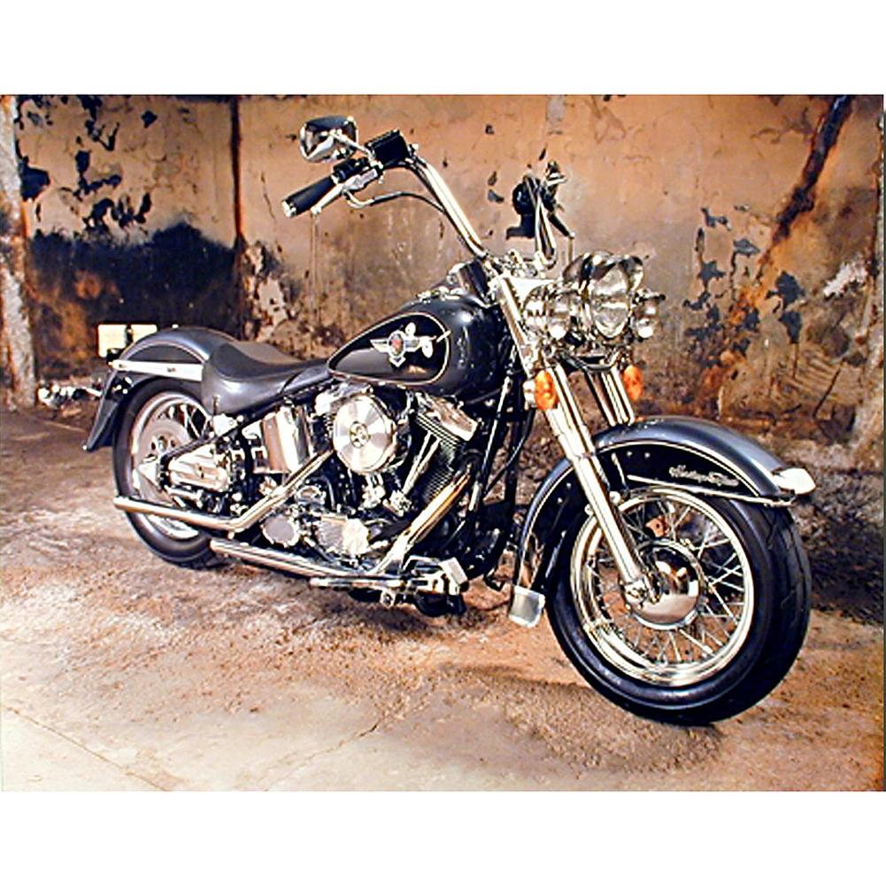 Motorcycle 40x30cm(canvas) full square drill diamond painting