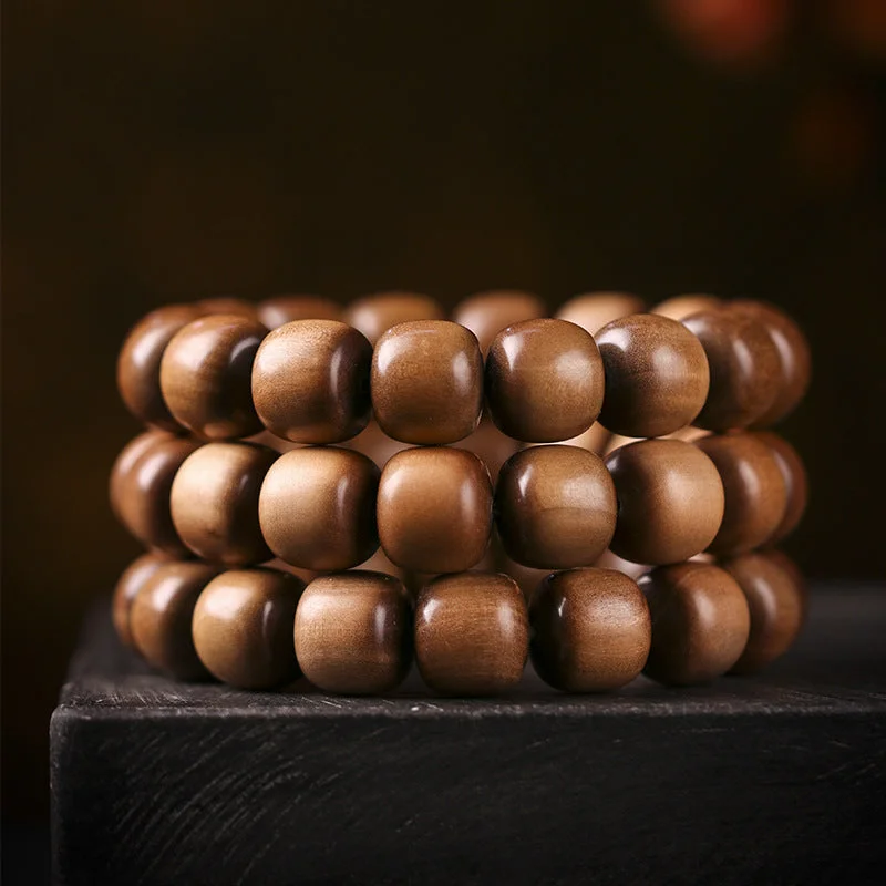 Indian Laoshan Sandalwood Beads Bracelet