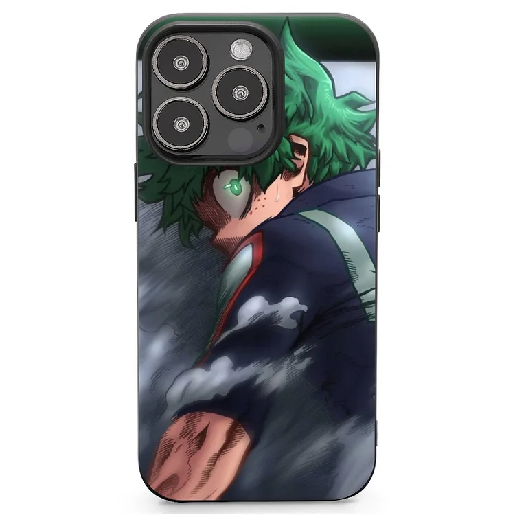 Izuku Midoriya Anime My Hero Academia Phone Case Mobile Phone Shell IPhone 13 and iPhone14 Pro Max and IPhone 15 Plus Case - Heather Prints Shirts