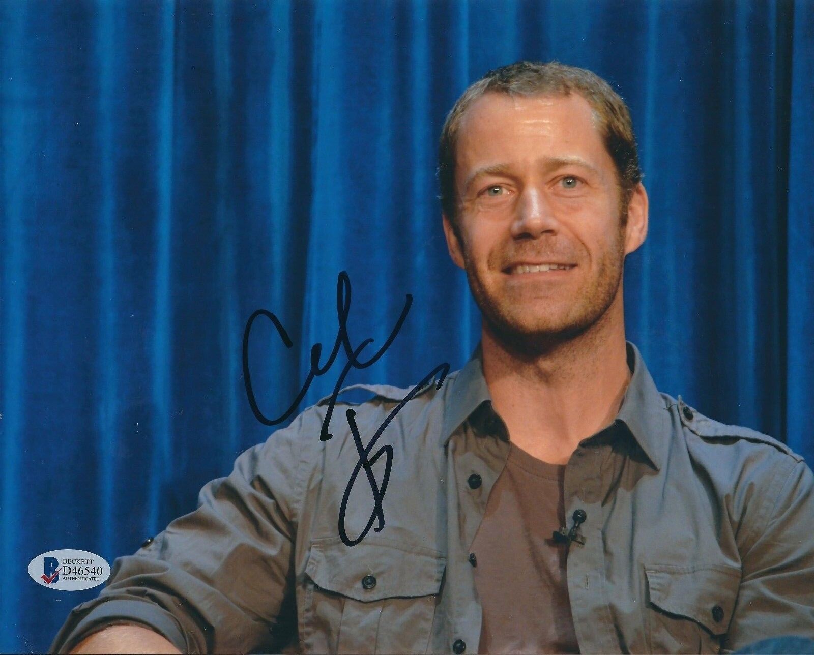 Colin Ferguson Signed 8x10 Photo Poster painting *Eureka *Haven Beckett BAS D46540