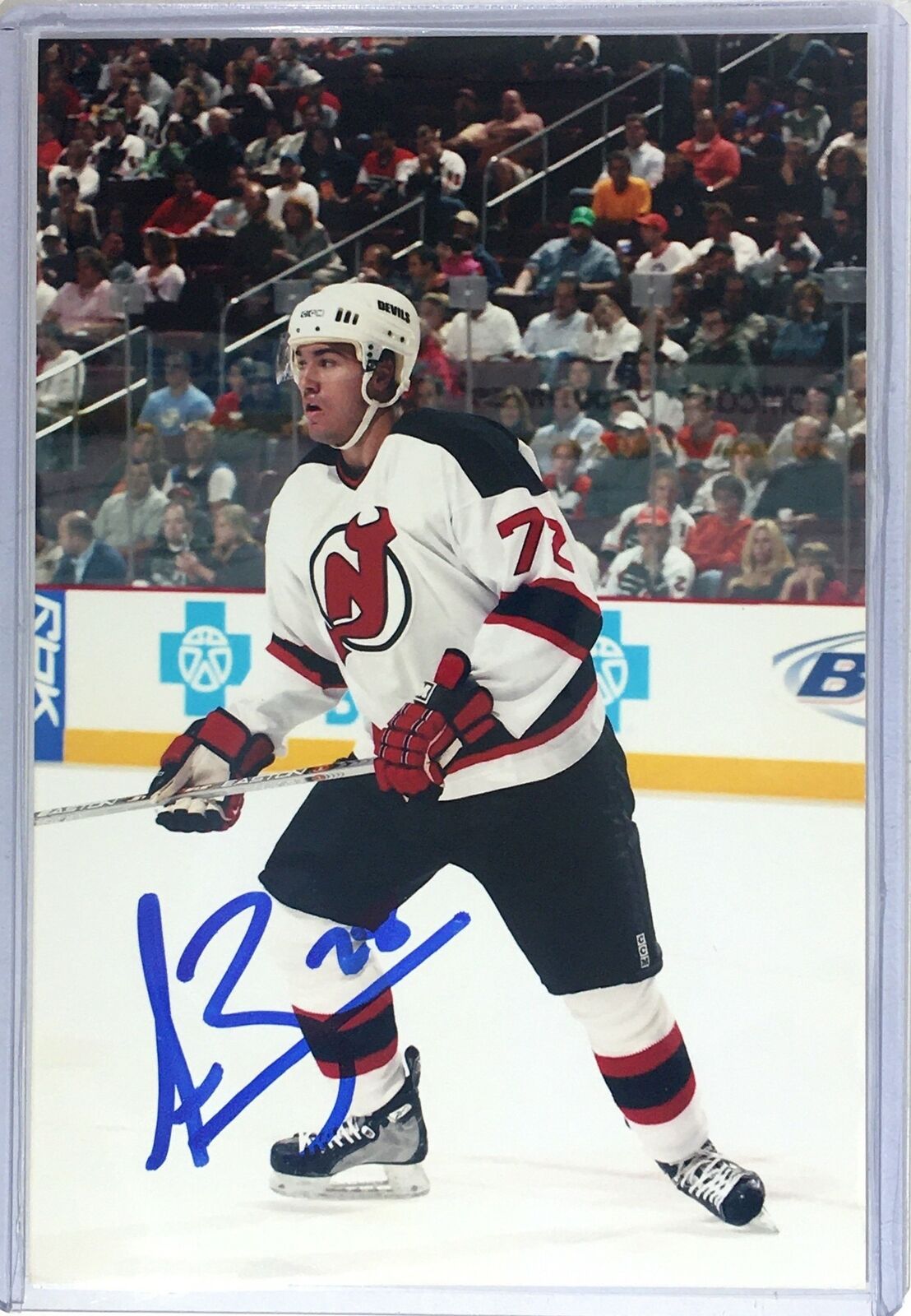 Sean Zimmerman Signed 4x6 Photo Poster painting New Jersey Devils Autograph Auto