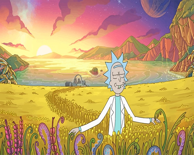 

Rick Sanchez – Paint By Numbers - 40*50CM, 501 Original
