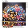 Diamond Painting-DIY Crystal Rhinestone Love Saying