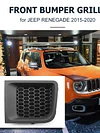 Car Front Bumper Grille Bezel Automobile Mesh Grille for  Renegade 2015-2020