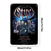 STYX - Vintage Metal Signs - 20*30cm/30*40cm - Music