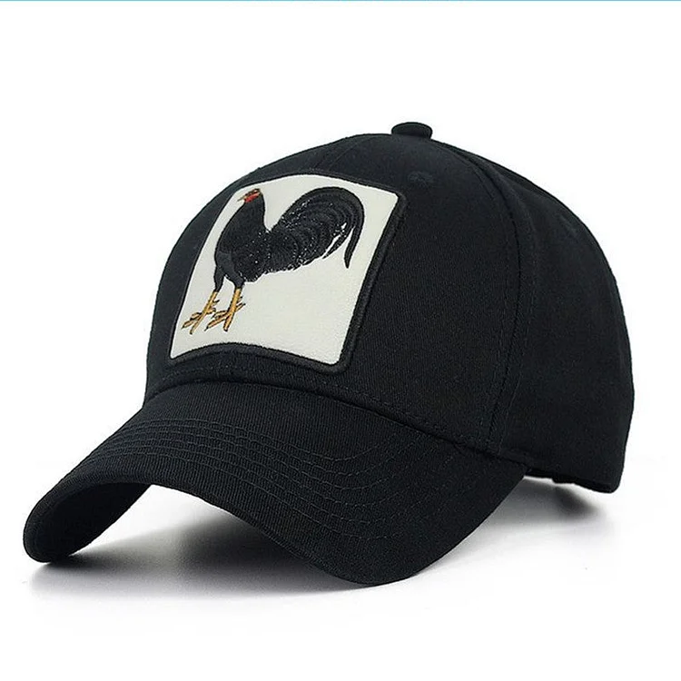 Cock Embroidery Baseball Cap Men Women Cot Streetwear Hip Hop Unisex Snapback Bone Sports Trucker Cap Dad Hat Vintage Gorras
