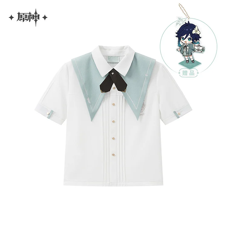 Venti Theme Impression Series Short Shirt Genshin [Original Genshin Official Merchandise]