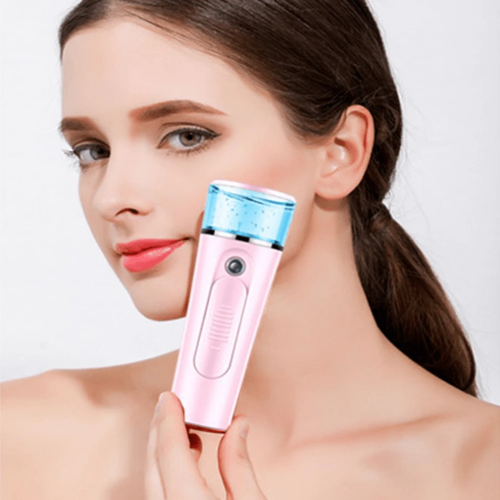 pornhint Pornhint Portable Facial Steamer Sprayer USB Rechargeable Power Bank Sprayer Beauty Tool