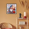 Diamond Painting-DIY Full Round Drill American Flag Gnome