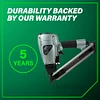 Metabo HPT Strap-Tite Fastening System Strip Nailer, Pro-preferred Pneumatic Power Nailers, Metal Connector Tool for Fastening Metal Connectors to Wood, 36&deg; Magazine, 1-1/2? Connector Nails, NR38AK