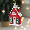 Cute Christmas Tree Red White Hanging Decors