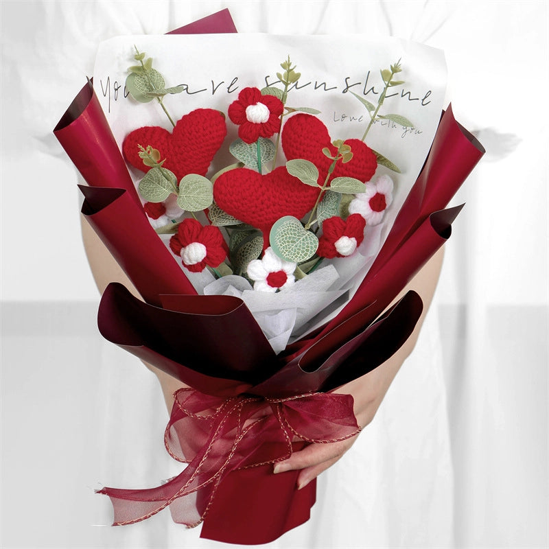 Casual Elegant Lady Floral Yarn Artificial Flowers