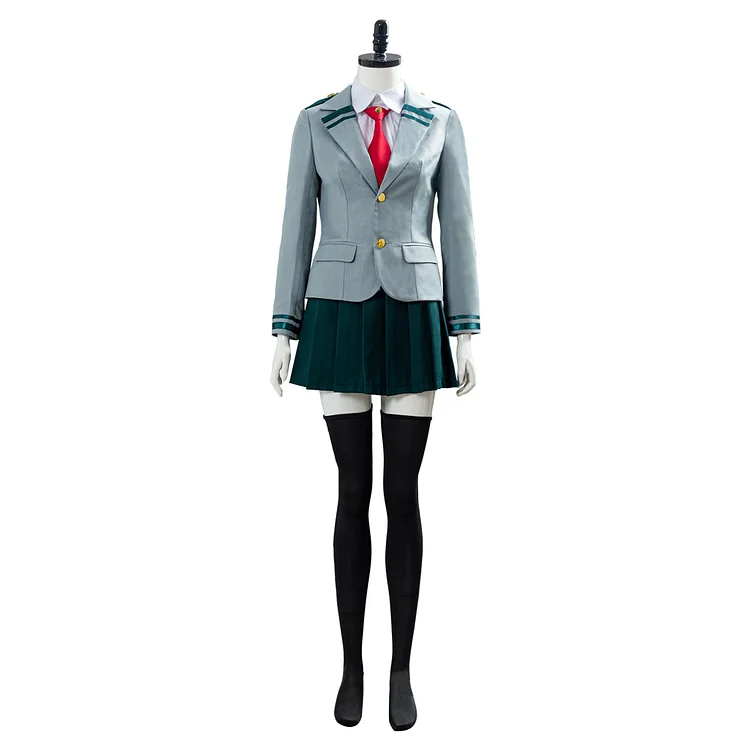 Boku no Hero Academia My Hero Academia Tsuyu Ochaco Uraraka School Uniform Cosplay Costume