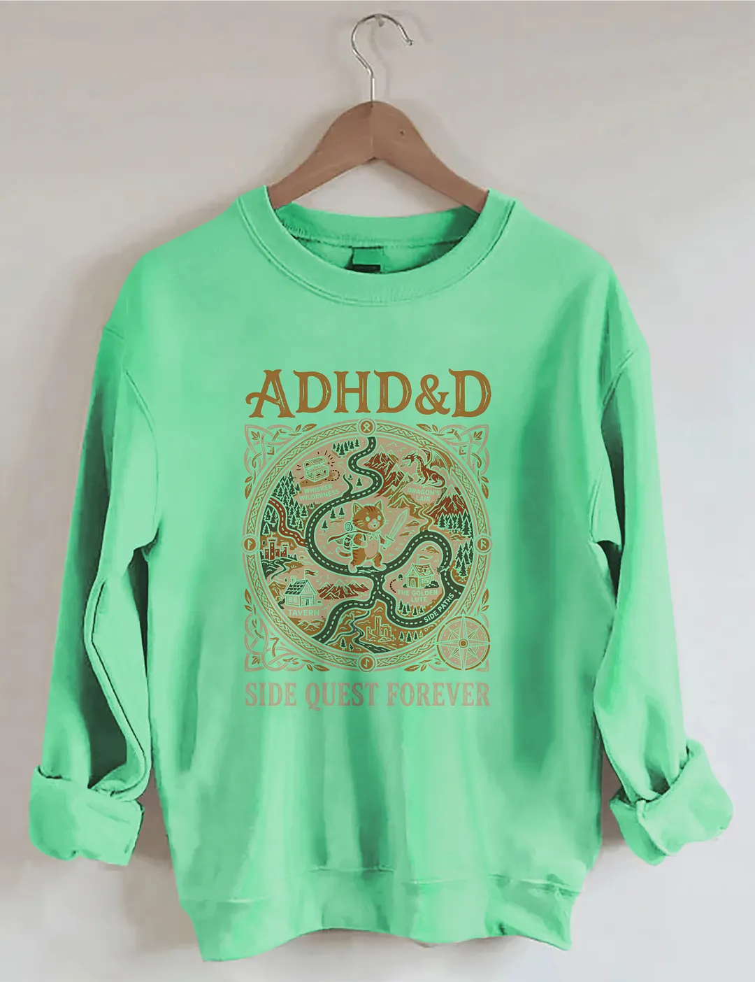 ADHD&D Side Quest Forever Sweatshirt