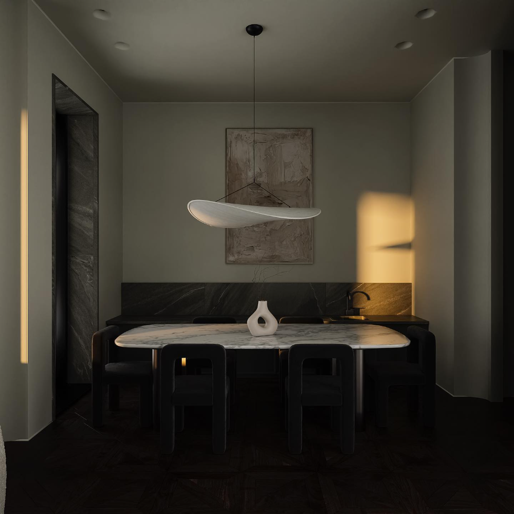 Arturest Nordic Design Silk Chandelier Pendant Light For Living Room