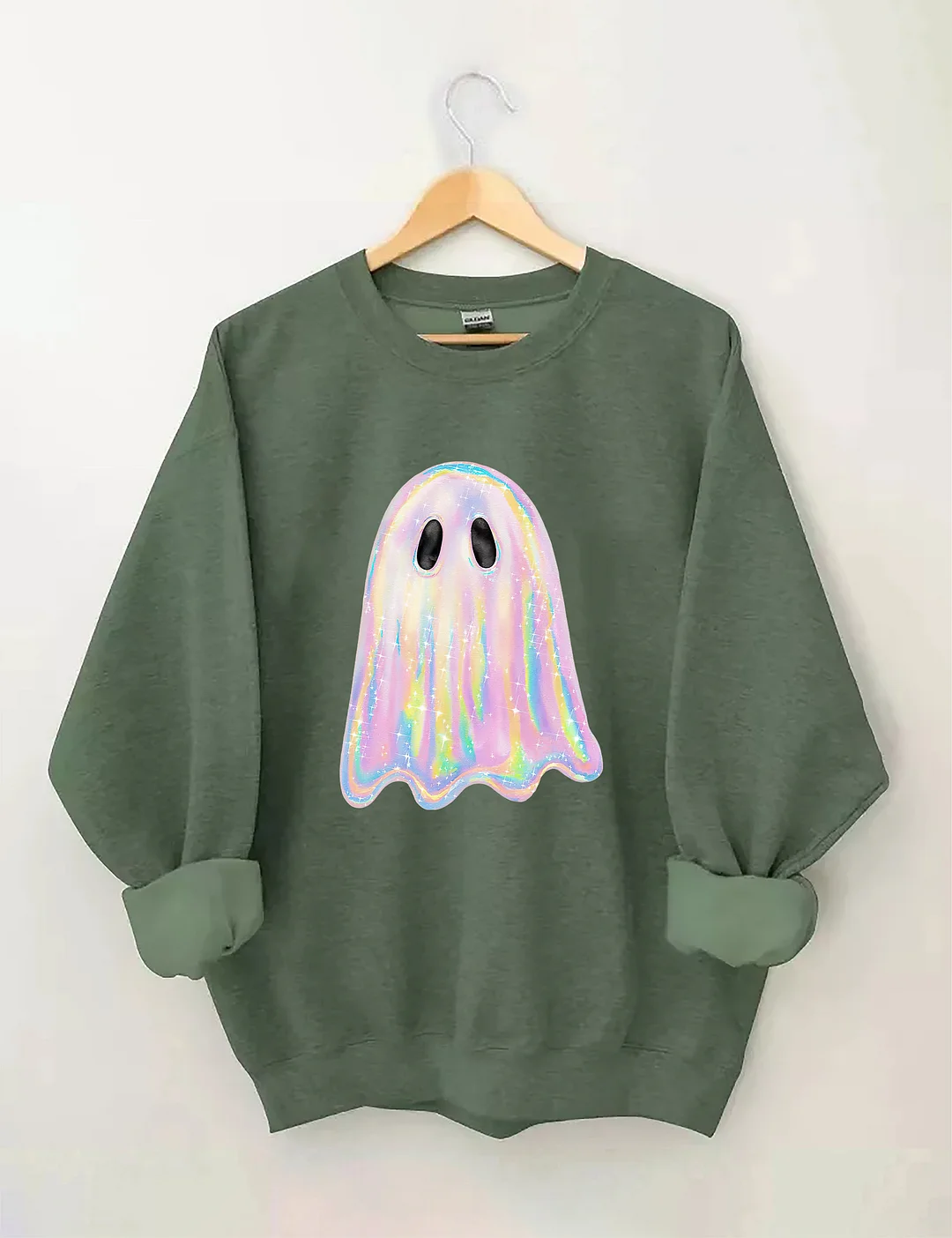 Disco Iridescent Ghost Sweatshirt