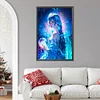(40*60cm)Girl - Round AB Drill Diamond Painting
