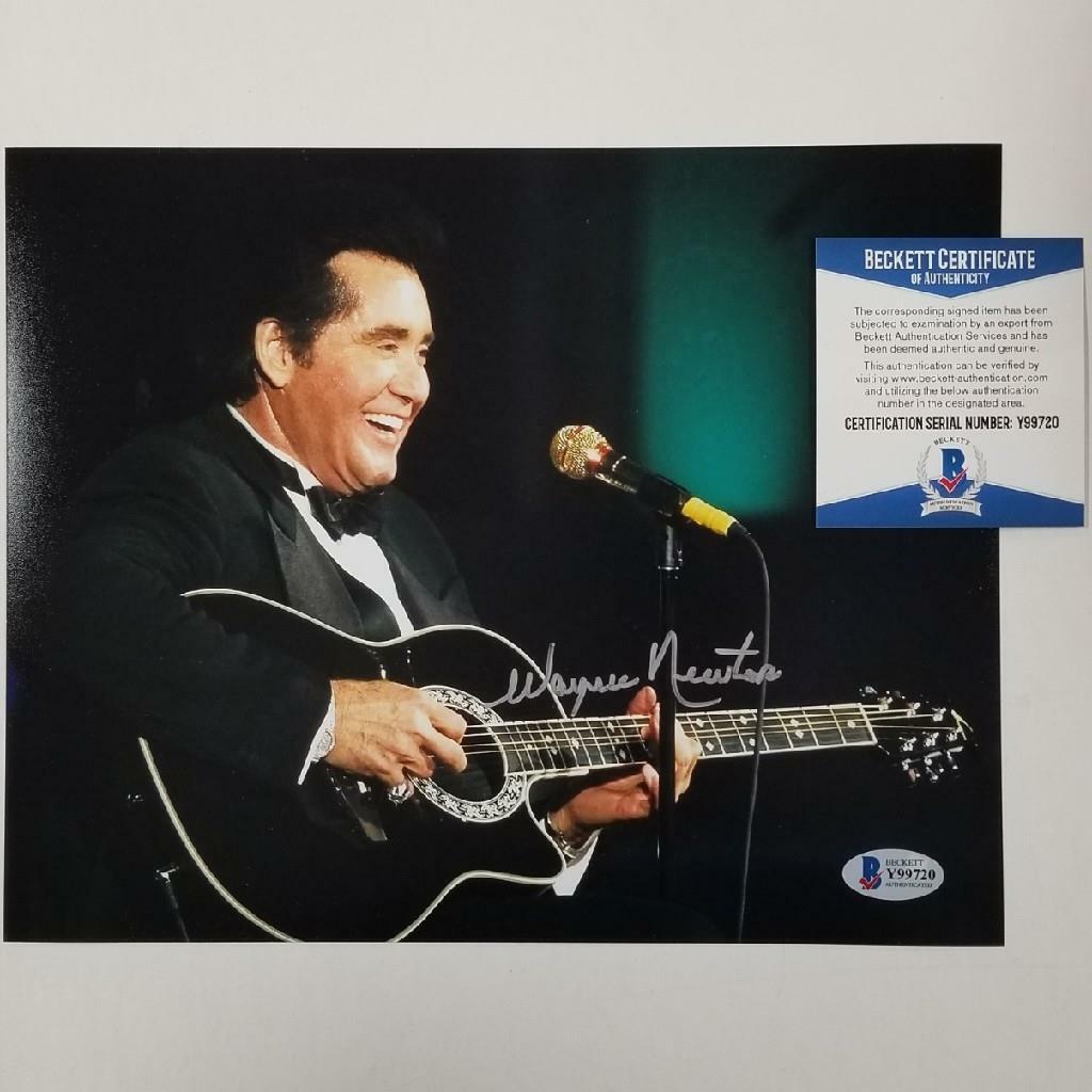 Wayne Newton signed 8x10 Photo Poster painting #6 Las Vegas Actor Singer Autograph ~ BAS COA