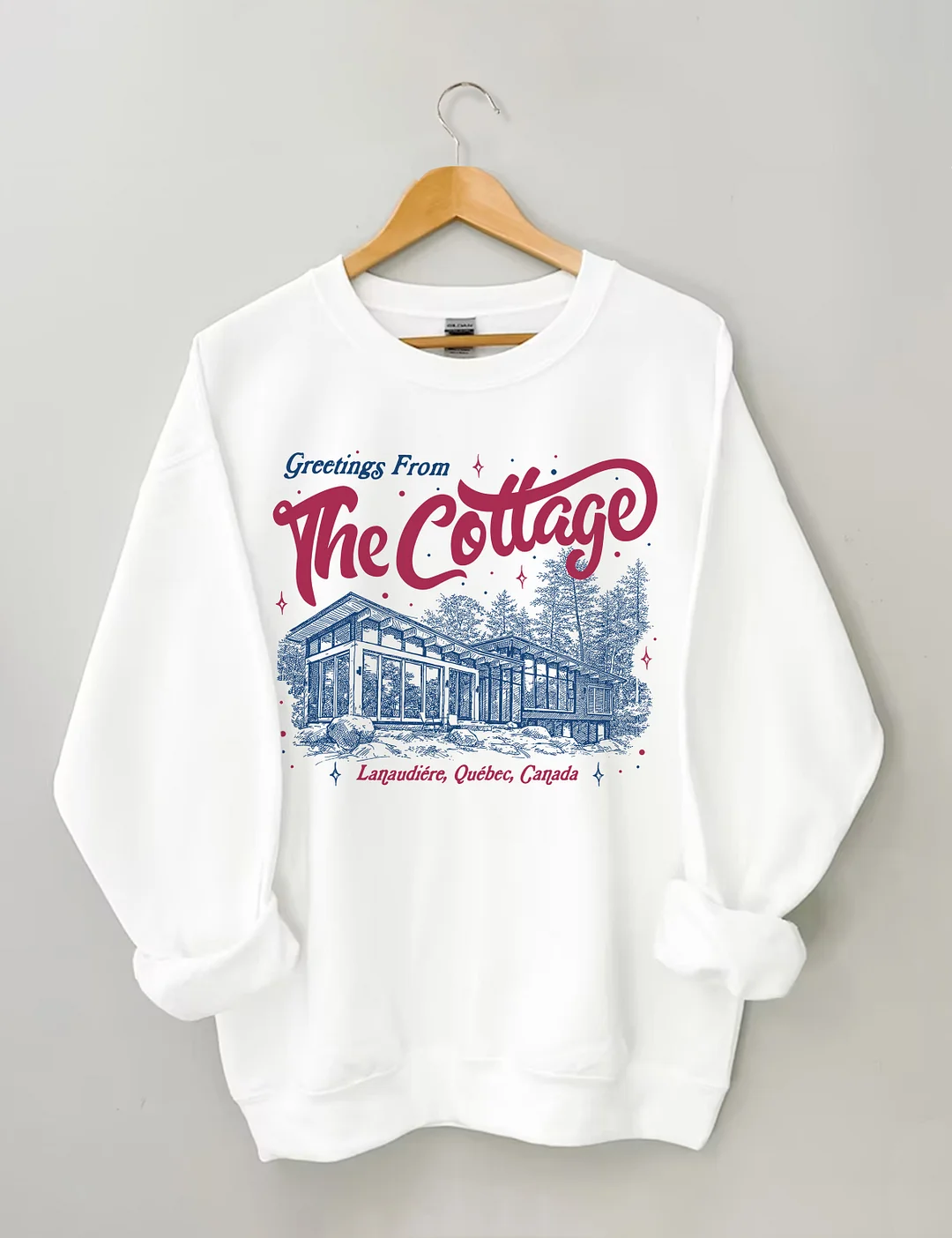 Greetings From The Cottage Sweatshirt