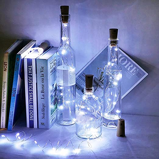 Led Wine Bottle Cork Fairy Lights - tree - Codlins