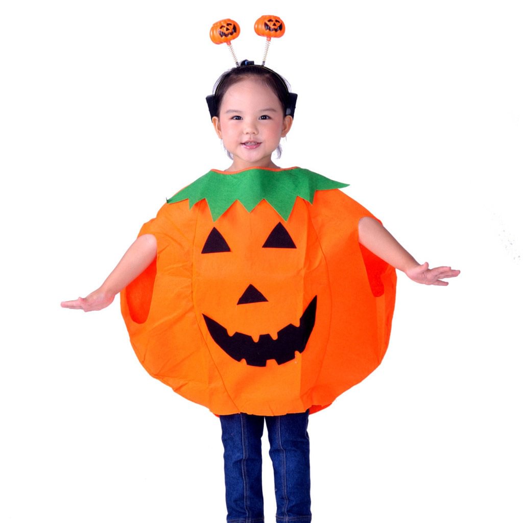 Children's Halloween Party Costume Jackolantern Pumpkin Kid Child-Pajamasbuy