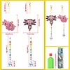 2pcs DIY Diamond Painting Suncatcher Kits Double Side Home Garden Decoration (Salamander)