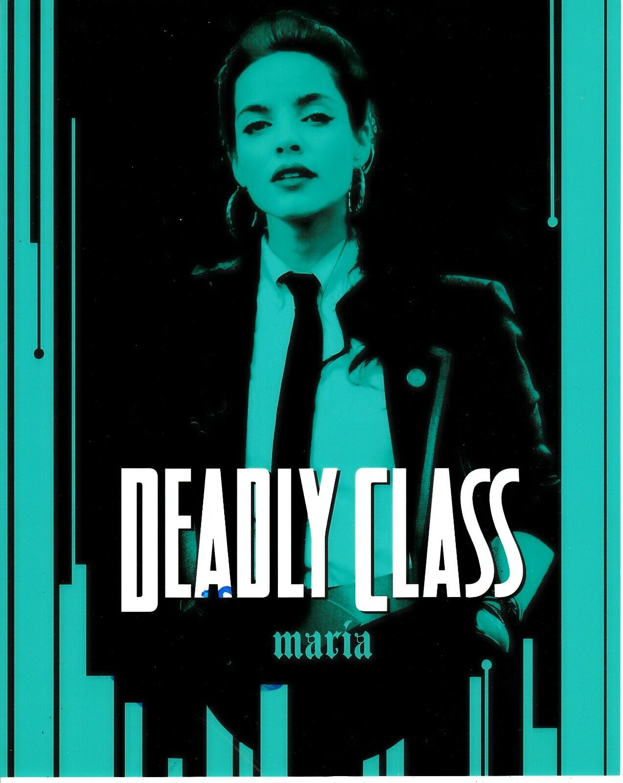 MARIA GABRIELA DE FARIA SIGNED DEADLY CLASS Photo Poster painting UACC REG 242