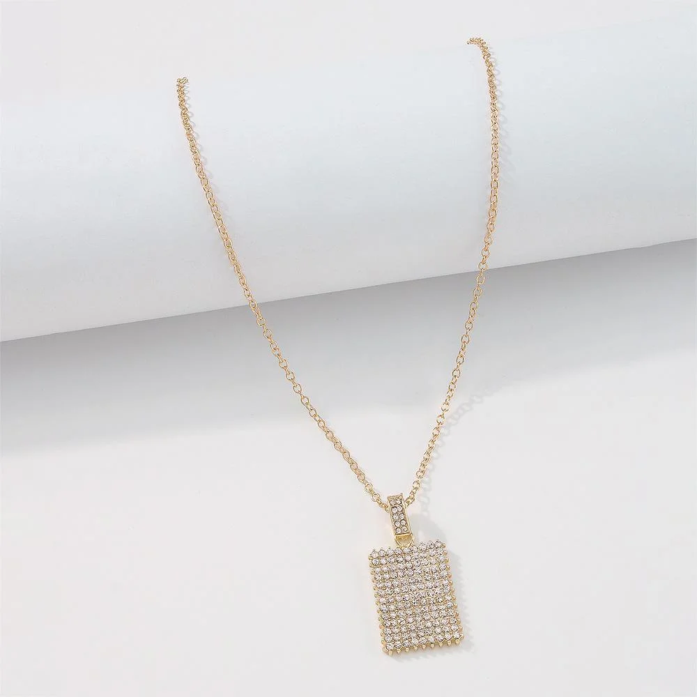 Square necklace