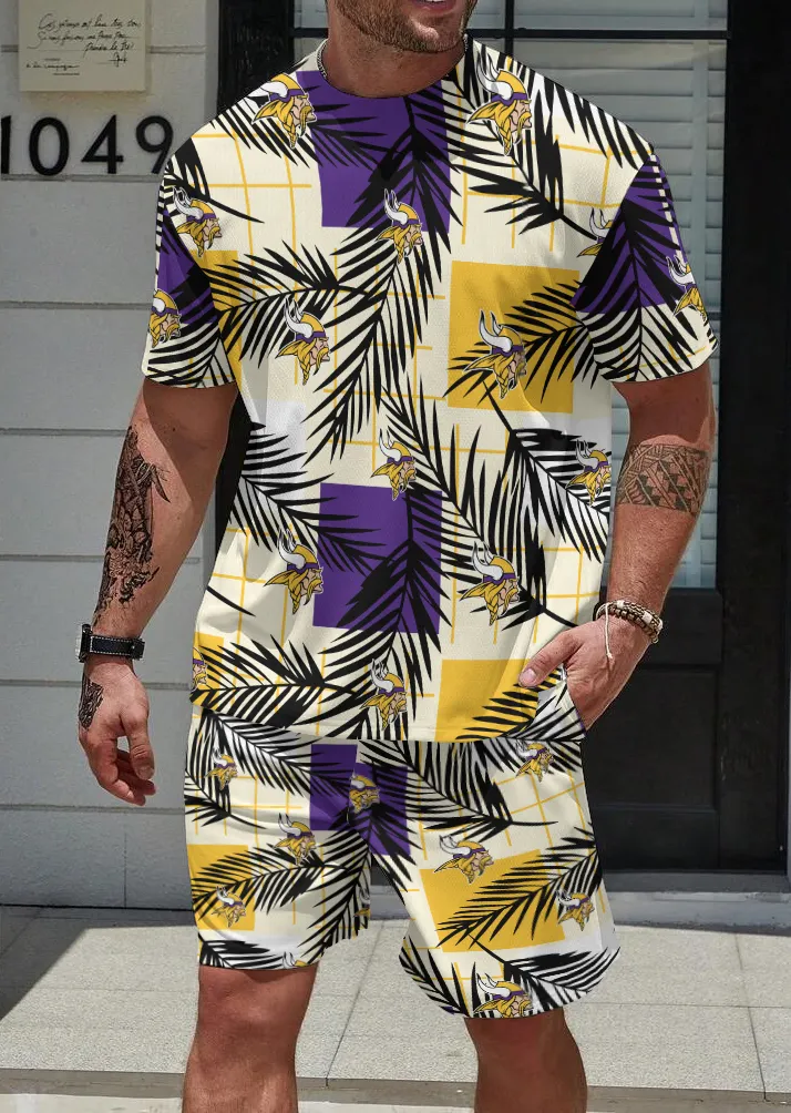 Minnesota Vikings Limited Edition Top And Shorts Two-Piece Suits
