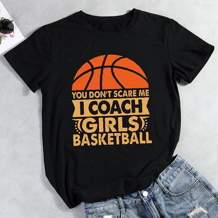 Basketball  Round Neck T-shirt-Annaletters