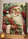 DIY Pearl Painting - Handmade Self - Adhesive Pearls - Santa Claus