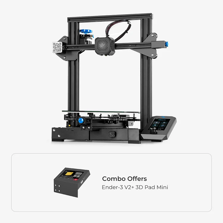 Ender-3 V2 3D Printer with 3D Pad Mini Combo