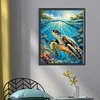 Sea Turtle - 11CT Counted Cross Stitch - 40*50cm - Animal
