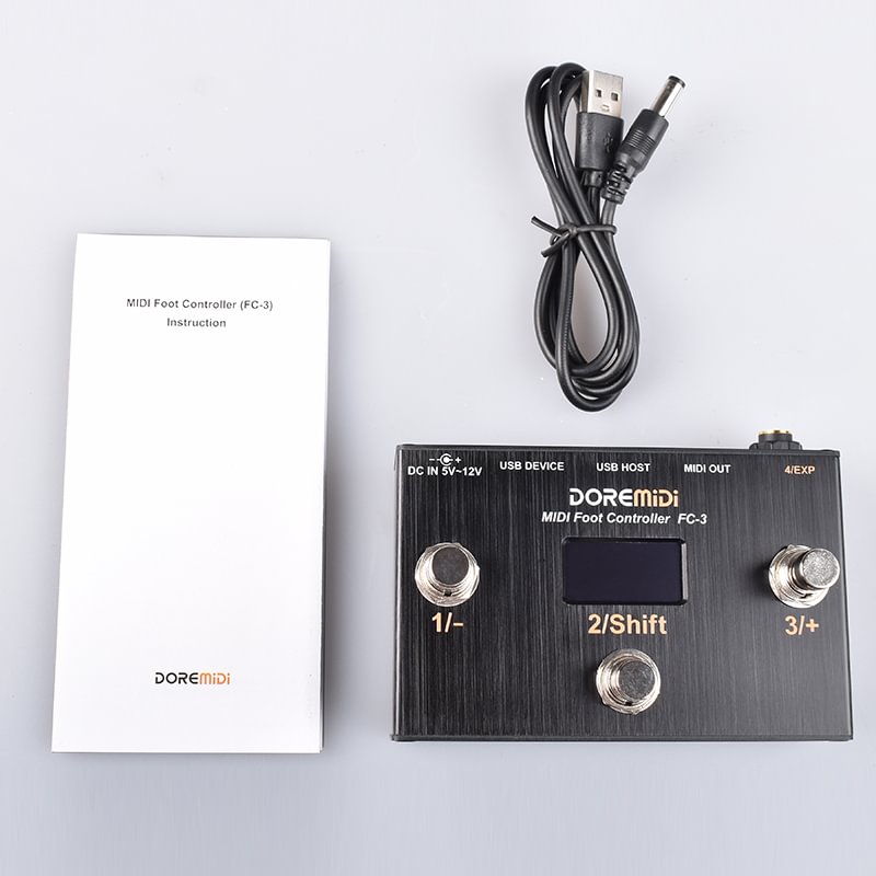 DOREMIDI FC-3 USB MIDI スイッチャー Amazon.com: DOREMiDi MIDI Foot Controller (FC-3) MIDI