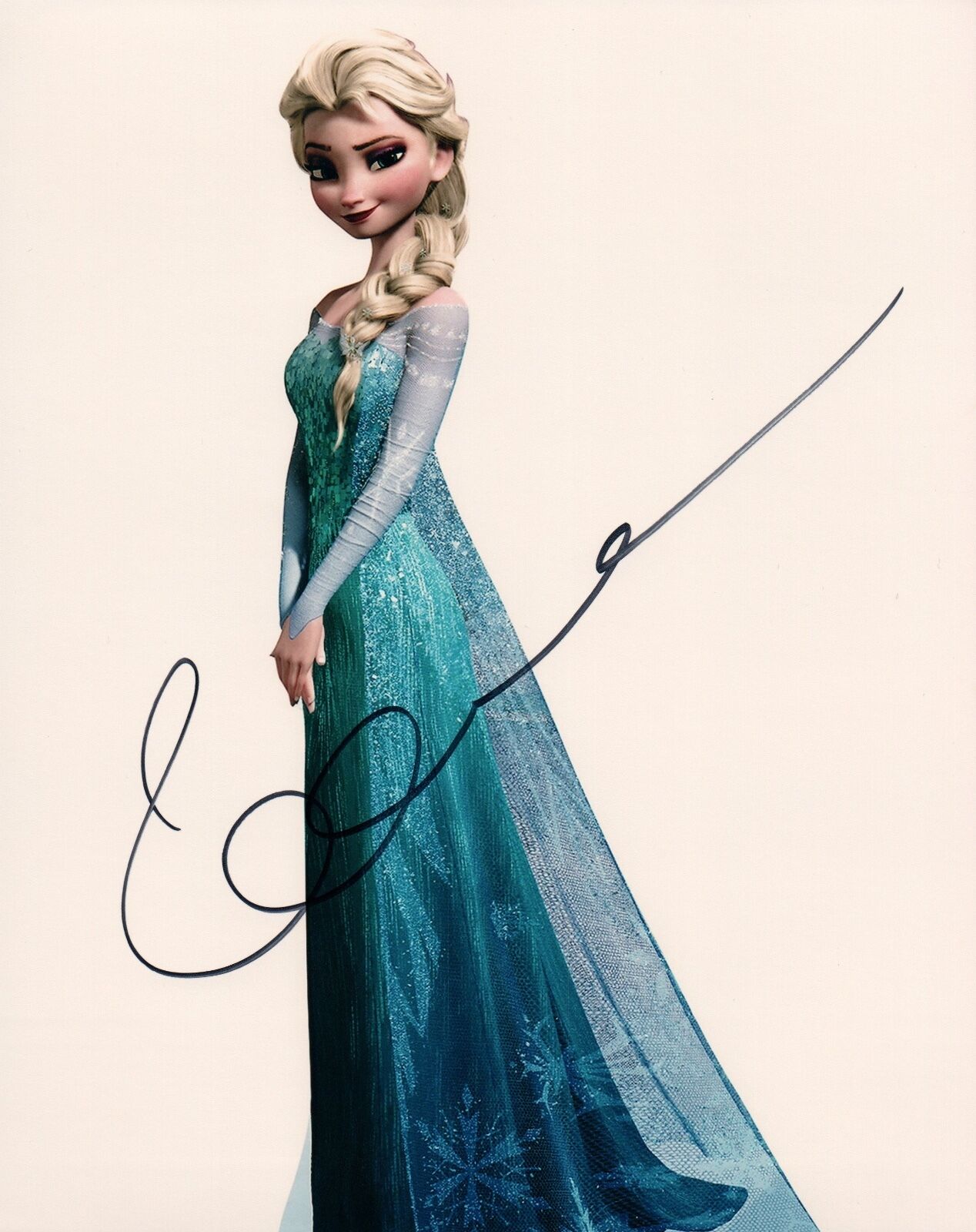 Idina Menzel Signed Autographed 8x10 Photo Poster painting Elsa Frozen Wicked Rent COA VD